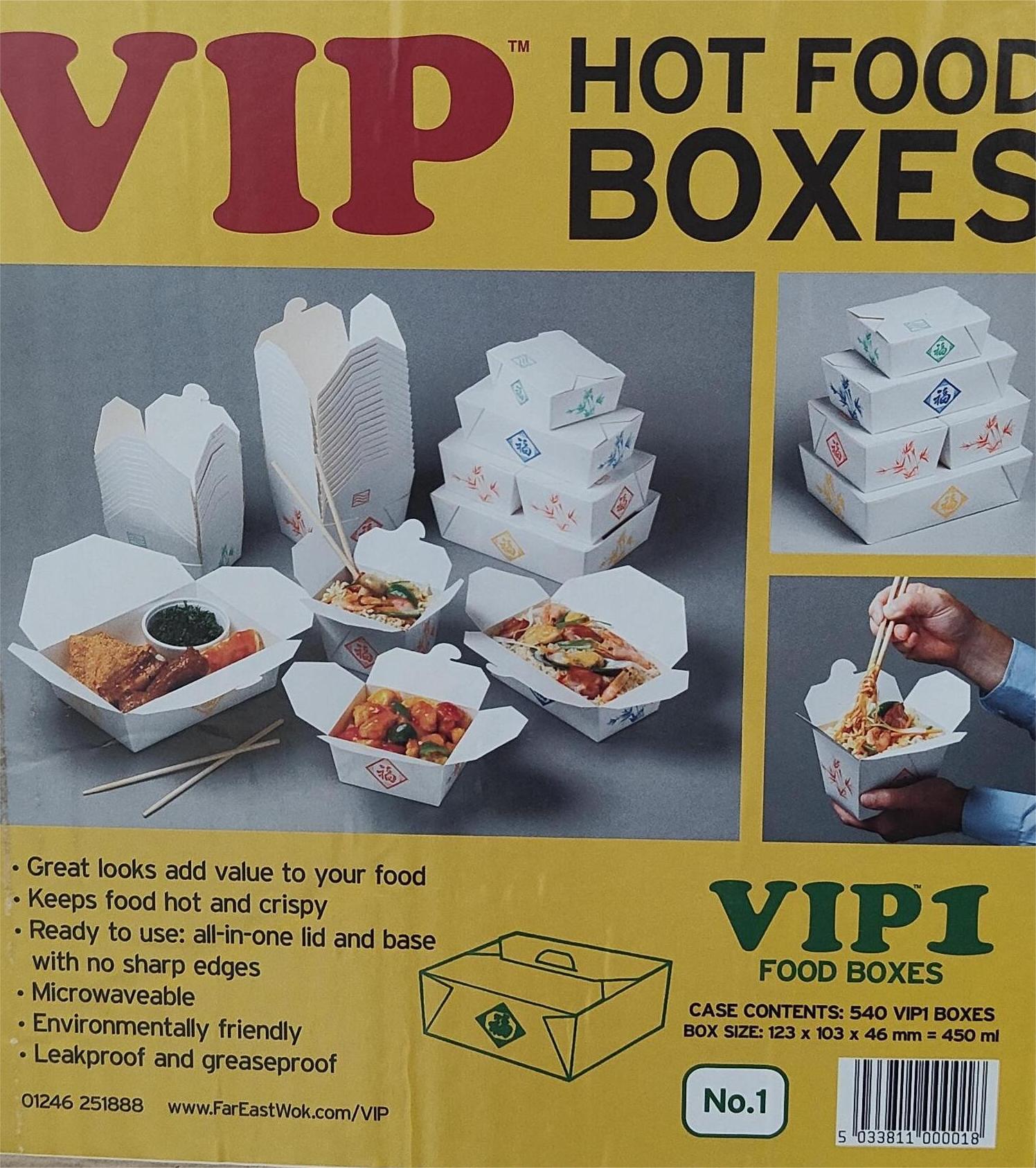 【纸扇外卖纸盒 - 綠色】 FAN VIP 1 BOX 450ML纸扇外卖纸盒  - GREEN 540/CASE ZhiH