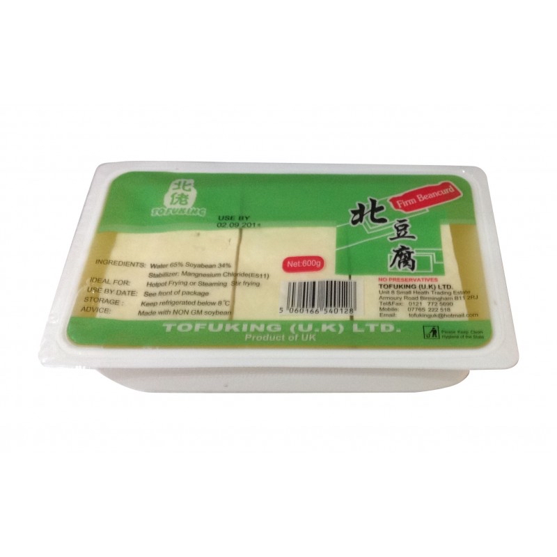 北佬小盒老豆腐 tofu-(  FIRM) green 600G/TUB  DouF