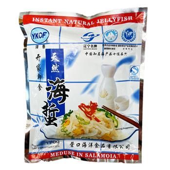 【即食海蜇丝】YKOF INSTANT SHREDDED JELLY FISH MILD【170G/包】【50包/箱】haizs