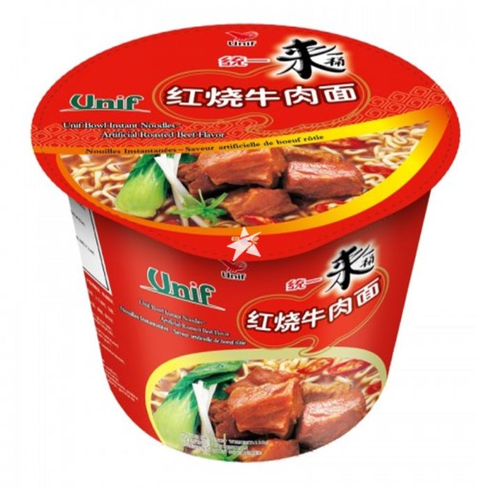 【统一红烧牛肉面】UNI Noodles -Roasted Beef 【 6x540g (5pcs)】 FangBM