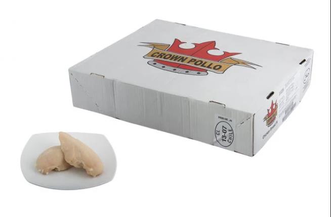 极品干鸡胸 CROWN/POLLO IQF CHICKEN 100% DRY POLAN 10KG  JiX