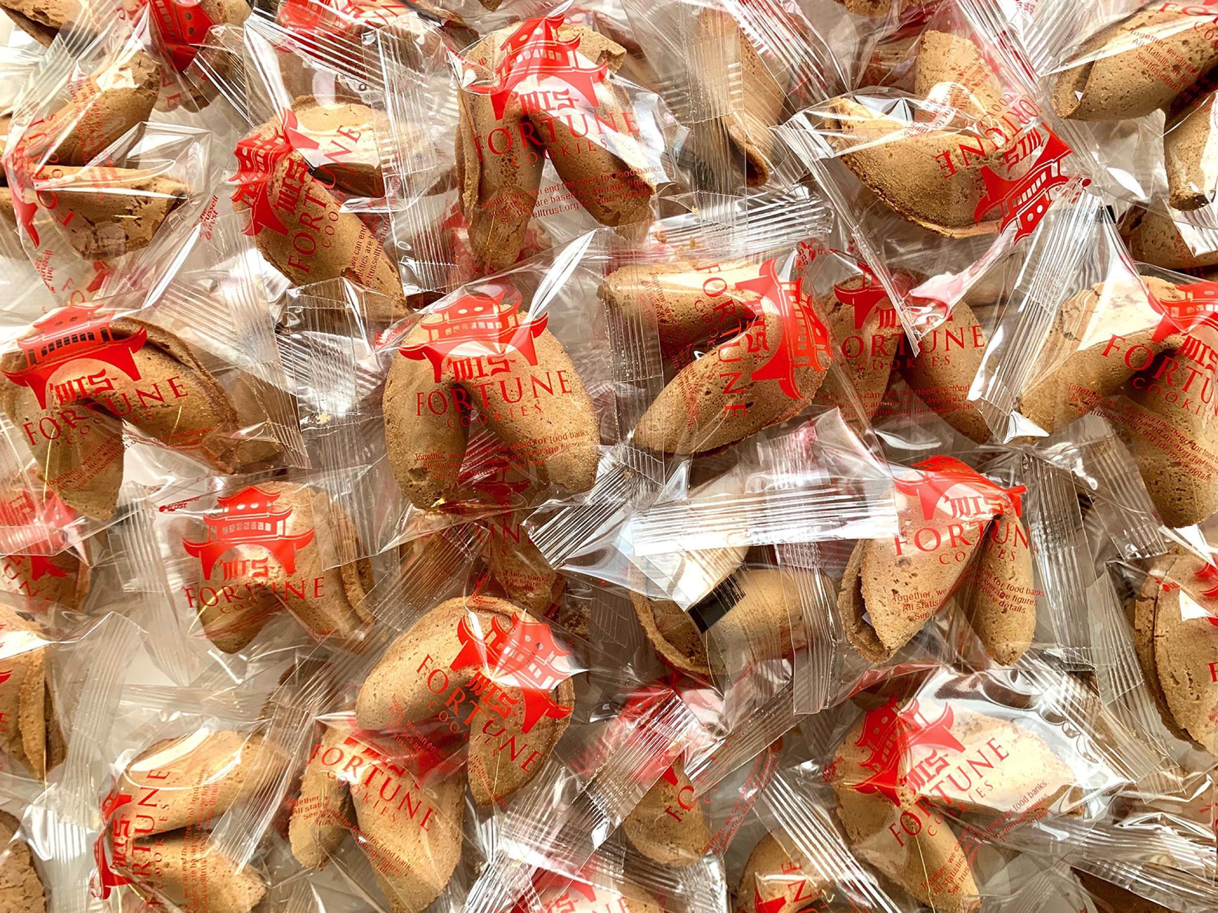 金殿签语饼 GOLDEN TEMPLE Brand FORTUNE COOKIES 1.69kg  Qiany