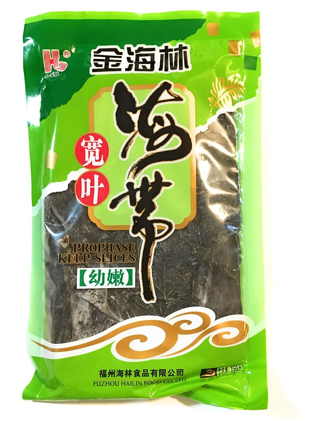 【金海林寬葉海帶】JHL Kelp Slices 【50*150G】 HaiD