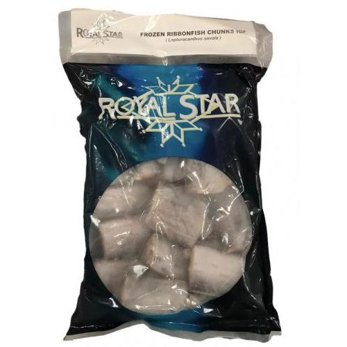【极品带鱼块】ALL 【ROYAL STAR】RIBBON FISH 1KG/包【10包/箱】 daiy