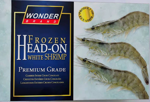 有头南美虾30/40 H/O ECUADOR WONDER 【2KG/盒】 【6盒/箱】DongX