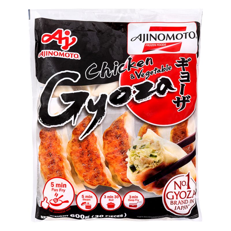 味之素日本【鸡哉】锅贴AJINOMOTO CHICKEN&VEG 10X600G DUMPLING GuoT