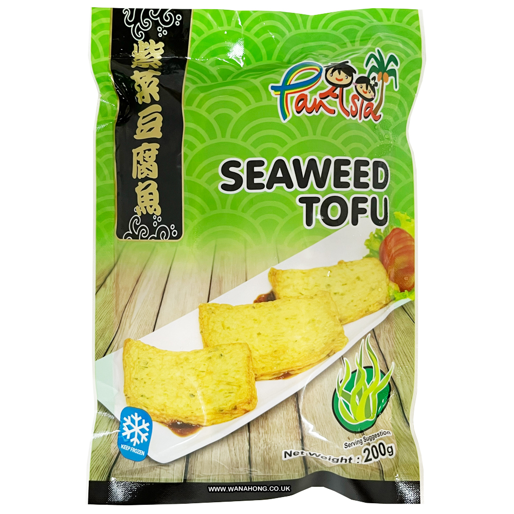 单包紫菜魚豆腐 Retail 1x200g pan asia seaweed tofu yudf