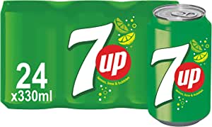 七喜 Soft drink -7up 330mlx24  QiX
