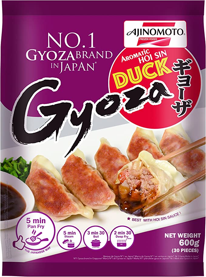 code取消--------味之素鸭肉锅贴 AJINOMOTO DUCK DUMPLING 10X600G GuoT