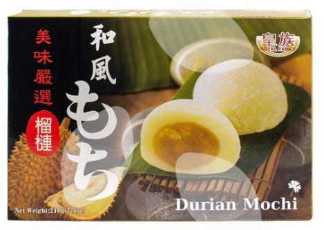单盒皇族榴莲大福 Retail 1x120 durian mochi （Royalmat daf