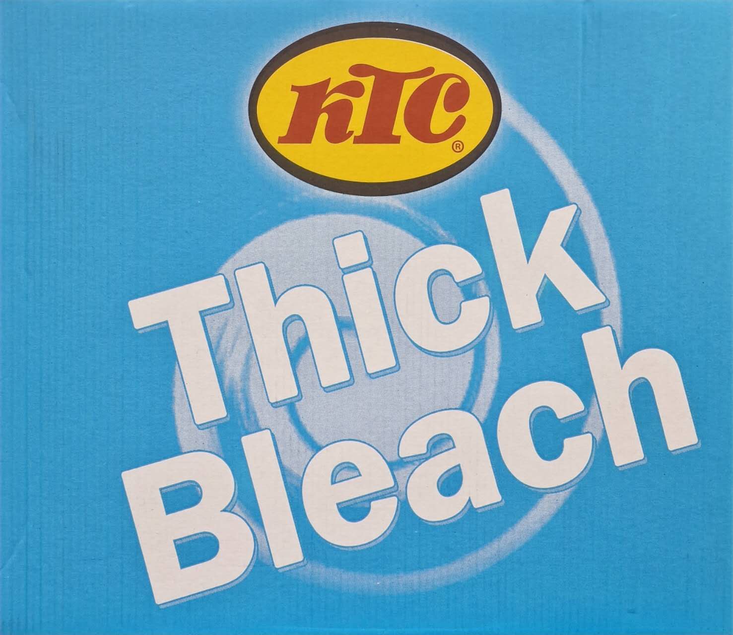 【KTC漂白水】KTC THICK BLEACH 【5LT/桶】【4桶/箱】PIAOBS