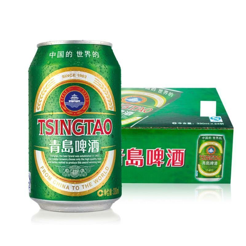 青岛啤酒 QINGTAO BEER/24X330cc  QingD