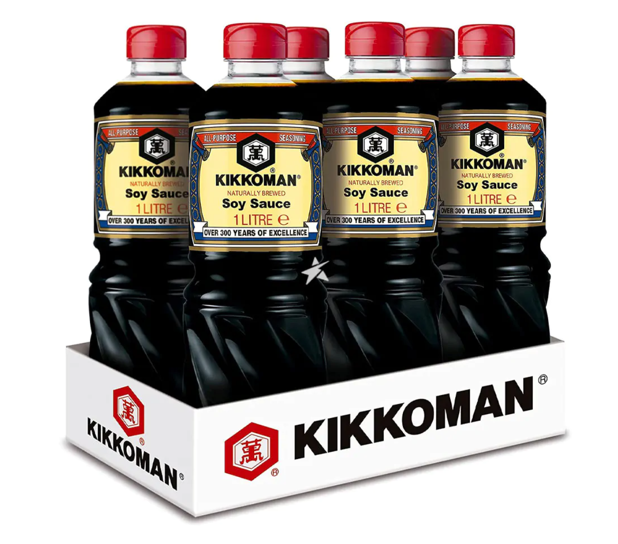 【日本万字豉油】 JAPANSES SOY SAUCE KIKKOMAN【1Lt/瓶】【6瓶/箱】GuY