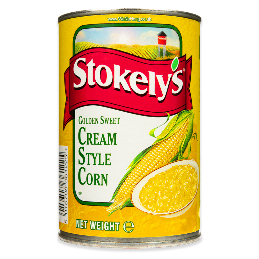 【栗米荣】STOKELY CREAMED  CORN  【425G/罐】【12罐/箱】 **SUMR