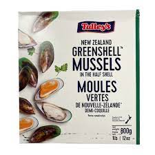 【开边青口】 1/2 Shell NZ Mussel  35/45 【800G/盒】【12盒/箱】QingK