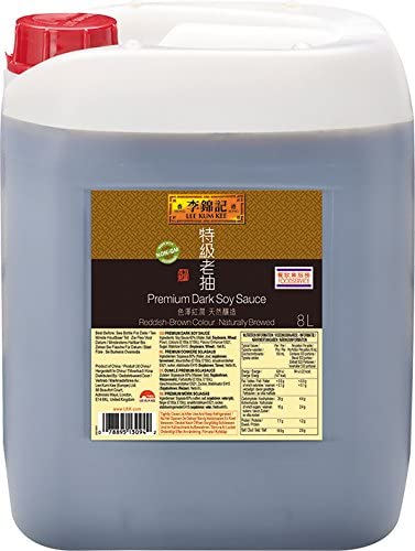 【李锦记老抽】
  LKK Premium Dark Soy Sauce 
【8LT/箱】【2桶/箱】LaoC