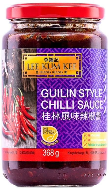 【李锦记桂林辣椒酱】
  LKK GUILIN CHILLI SAUCE 
【368G/瓶】【12瓶/箱】LaJJ