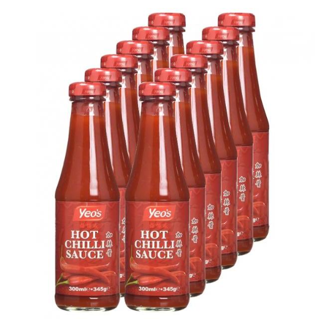 【杨协成加辣酱】
  YEOS HOT CHILLI SAUCE
【375ML/瓶】【12瓶/箱】JiaLJ