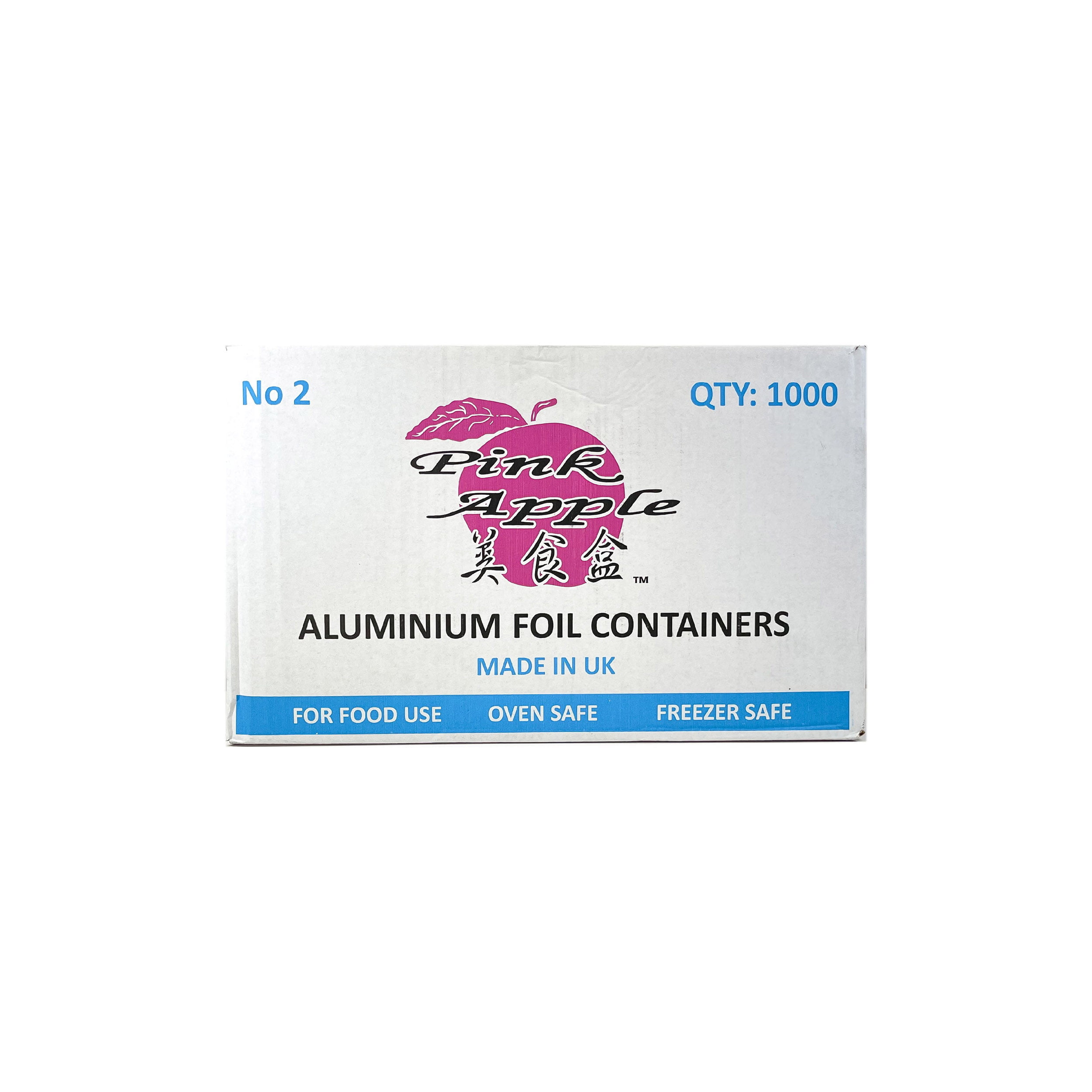 盒  NO.2  Foil Containers Standard 1000S (PINK APPLE)锡 XiH