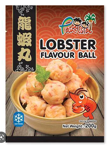 单包龍蝦丸 1x200g Retail pan asia lobster flav balls longxw