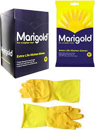 【中码厨用手套】  MARIGOLD KITCHEN GLOVES
【6双/盒】【12盒/箱】shoutao