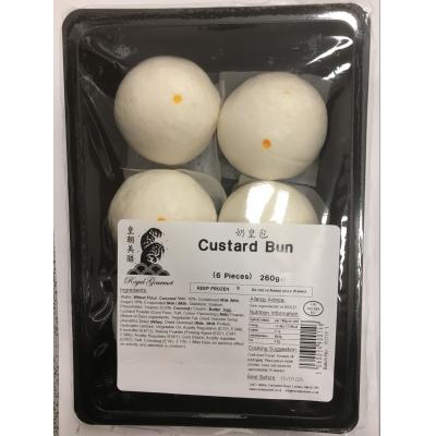 美膳【奶黄包】ALL MEISHAN CUSTARD BUN 260G/包6PS【12包/箱】naihb 