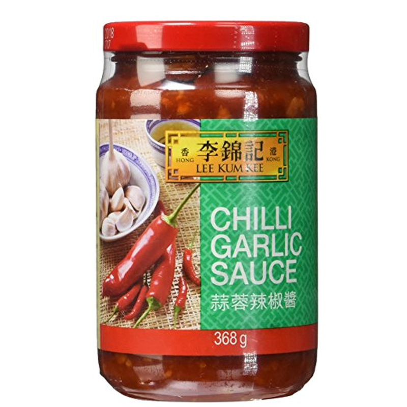 李锦记蒜蓉辣椒酱 LKK CHILLI GARLIC SAUCE 【368G/瓶】【12瓶/箱】  LaJJ