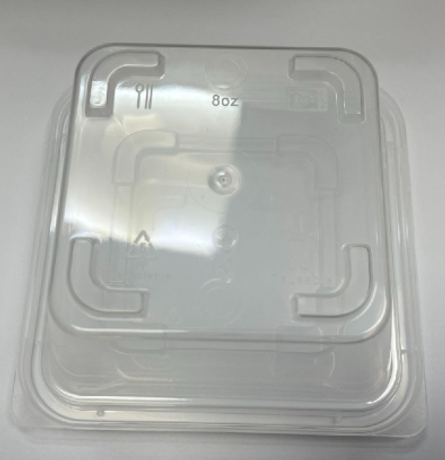 塑料汁杯连盖 PYD 8OZ 300S PLASTIC FOOD CONTAINER WITH LIDS【63CASE/P】 Zhib