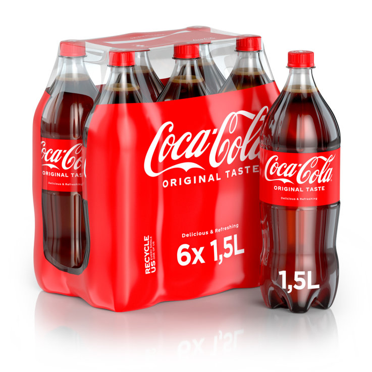 大可乐 Soft drink -COCA COLA(Foreign) 6X 1.5 Liltre  KeL