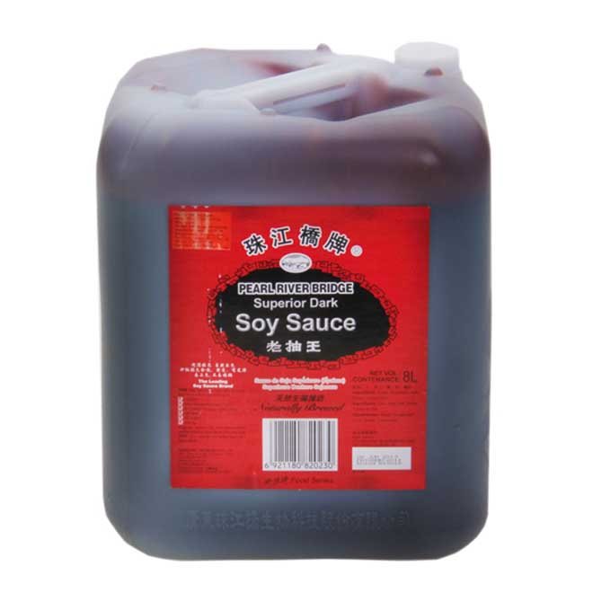 珠江老抽 
DARK SOY SAUCE (PRB) 
8LT/桶  【2桶/箱】LaoC
