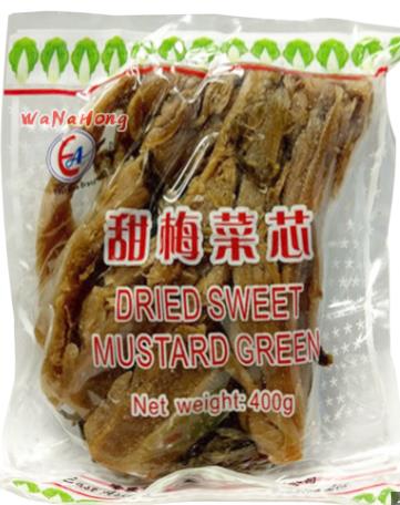 甜梅菜芯 Mustard Green (Sweet ) Mui Choi 1X400g Meic
