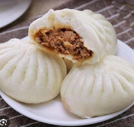 新鲜猪肉大包子 STEAMED STUFFED BUN 210G/BUN  ZhuRB