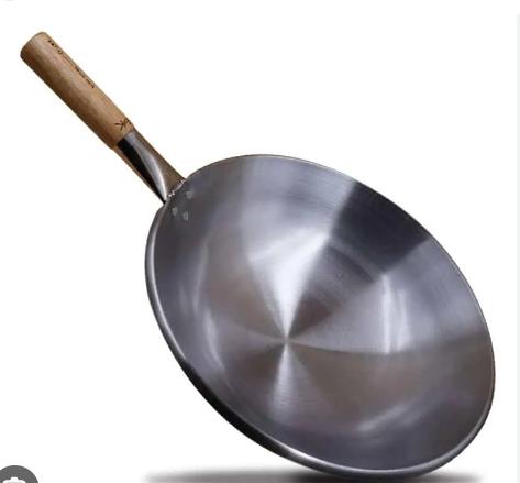 超卓锅后 WOK 13 (QUEEN) 33CM R/B HEAVY MILD STEEL  Guo